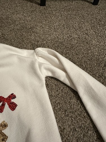 Jumping Bean Size 6 Bow Pull Over Sweatshirt - Picture 4 of 4