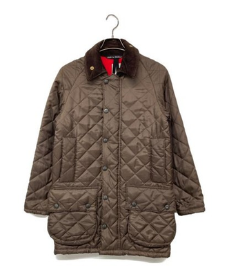 #ad BEAVER OF BOLTON  Corduroy quilted collar coat brown $151.61