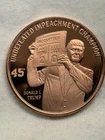 Trump 45th President 1 oz .999 Copper Proof Round – Serial #1625