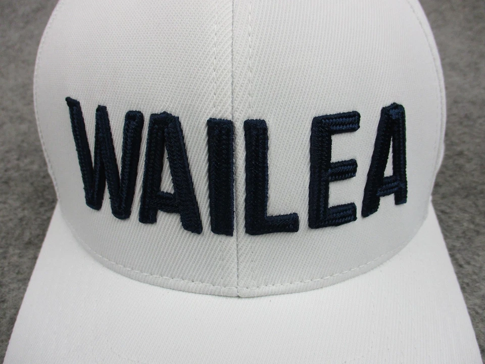 G Fore Hat Cap Snap Back White Blue Wailea Maui Hawaii Golf Mens - Image 2 of 4