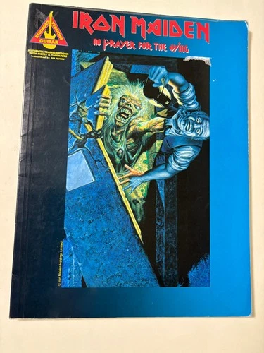 Iron Maiden No Prayer for the Dying Guitar Tab / Tablature Book - 1991