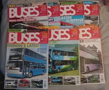 Buses Magazine Bundle 7x May 2017 to December 2017