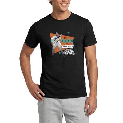 Elvis Presley The King Of Rock & Roll Männer T-Shirt