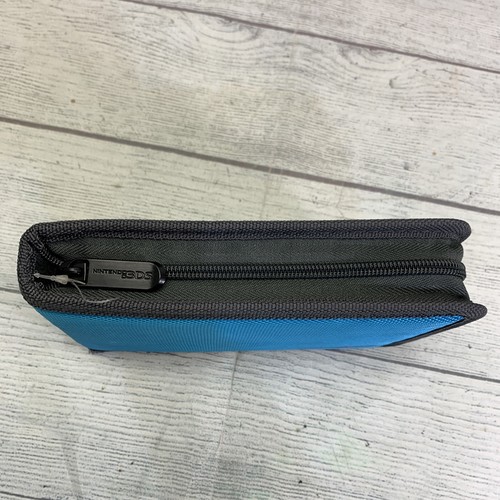 Blue Official Authentic Nintendo 3DS Carrying Case Pouch Travel Bag 3DS 2DS DS - Picture 4 of 11