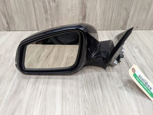 OEM BMW F30 328 330 335 340 Left Driver Side Mirror Heated Auto Dip SHADOW GLOSS