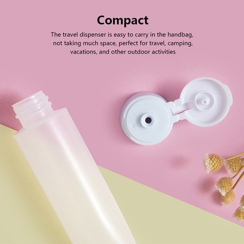 30/50ml Empty Bottle Portable Tubes Squeeze Cosmetic Cream Lotion Travel Bottle - Picture 7 of 16