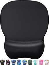 Ergonomic Mouse Pad with Gel Wrist Rest Comfortable Mousepad with Smooth Wrist