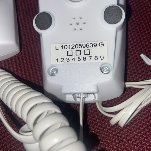 Binatone Trend Corded Telephone 0119 White Opened Never Used - Zdjęcie 4 z 8