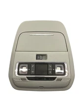 2021-2023 FORD F150 FRONT OVERHEAD CONSOLE W/ SUNGLASS STORAGE &DOMELIGHT | GRAY