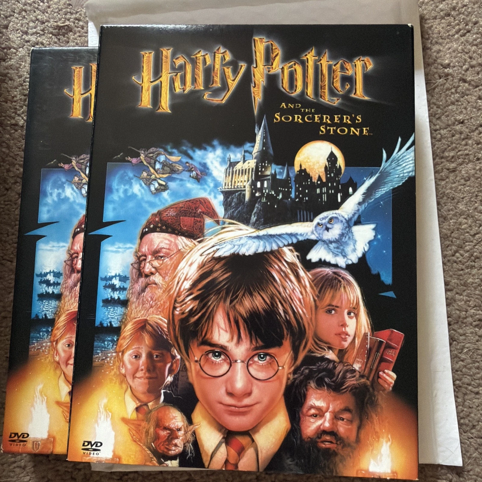 Harry Potter and the Sorcerer’s Stone (DVD, 2002, 2‑Disc – Good