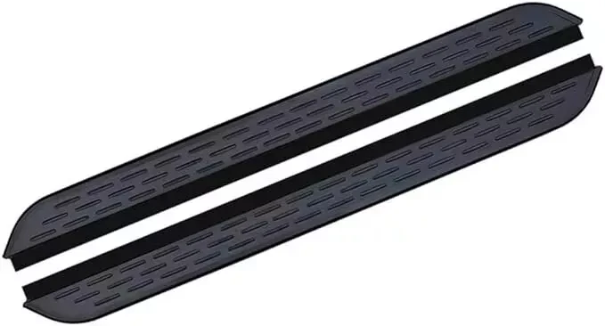 2 piezas estriberas negras aptas para Honda Ridgeline 2017-2025 peldaños laterales barra Nerf Foto 2 de 4