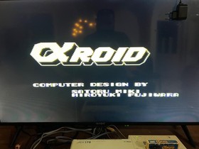 Alpha Roid Msx Game - 1986 Tested & Working - CIB With Card Good Condition Read