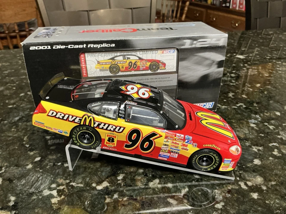 Ford Taurus 2001 Andy Houston #96 Team Calibre McDonald's 1:24 Foto 3 de 4