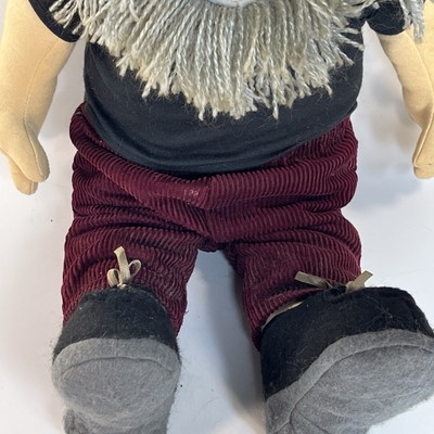 Vintage JERRY DOLL Jerry Garcia Plush w/Guitar Grateful Dead