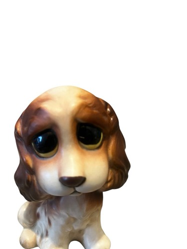 Lefton Sad Eyes Dog Anthropomorphic Figurine H6862 4" Vintage pouty puppy - Picture 6 of 9