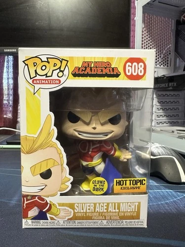 Funko Pop! Animation: My Hero Academia - Silver Age All Might (GITD) #608