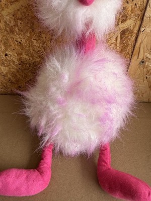 Jellycat Raspberry Ripple Pom Pom Emu Ostrich soft Plush Toy 14