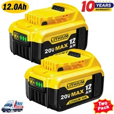 HOT For DeWalt 20 Volt Max XR 8.0AH Pack  Lithium Ion Battery DCB206-2 DCB200-2