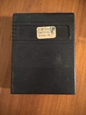 C128 Diagnostic Cartridge, TESTED GOOD, Genuine Commodore 128 314061-06