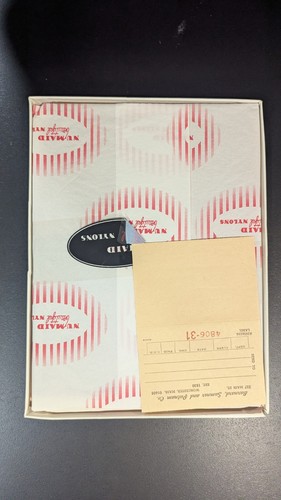 Nu Maid 575 Vintage Seamless Stockings - Pecan- 9 1/2 3 Pairs - Picture 3 of 4