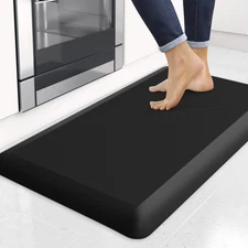 4/5 Inch Thick Kitchen Mats for Floor, Kitchen Rug for Standing Desk, Non-Sli...
