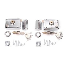 Exterior Door Lock Kit Security Anti-theft Locks With Multiple Insurance