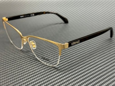 VERSACE VE1304 1460 Gold Havana Women's 52 mm Eyeglasses