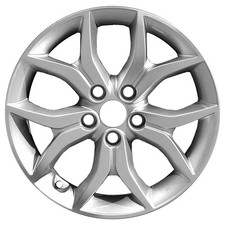 Refurbished 17x7 Painted Silver Wheel Fits 2007-2008 Hyundai Tiburon 560-70744