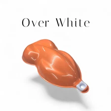 Carbon Moto Customs Peachy Salmon 1 to 1 candy pearl mid coat kit