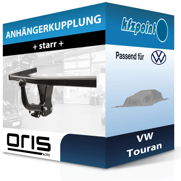 für VW Touran 05.2010-05.2015 Oris AnhäNgerkupplung Starr Neu-image