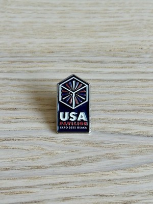 Osaka Expo 2025 USA Pavilion Pin Badge Limited Edition