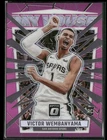 2023-24 Donruss Optic Victor Wembanyama RC My House Pink Prizm /25 Spurs