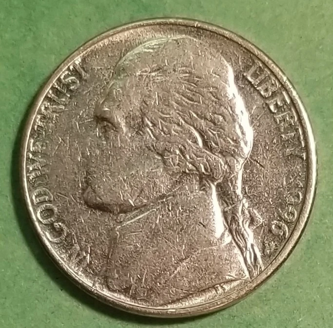 Jefferson Nickel 1996 Uncertified US Coin Errors for sale | eBay