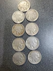 Buffalo Nickel 5C Lot of 9  31s 21 25D 23s 13Type1 17s 18D 23s  #360