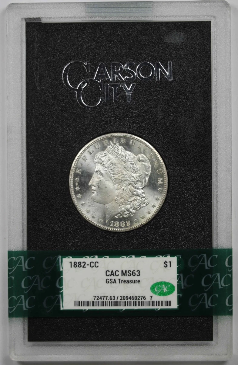 MS 63 Graded 1882 Year Morgan US Dollars (1878-1921) for sale | eBay
