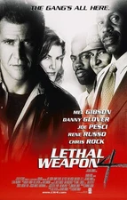 Lethal Weapon 4 — Vintage Style Poster, modern Print