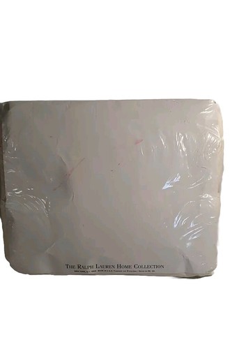 Vintage Ralph Lauren Queen Beige Flat Sheet Home Bedroom Decor - Picture 8 of 11