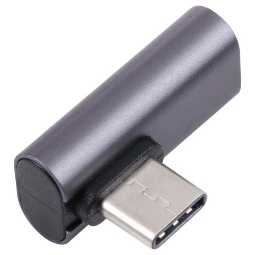 USB 3.1 Type-C Male to USB 3.1 Type-C Female Elbow Adapter, USB 3.1 Type-C Male  - Picture 2 of 7