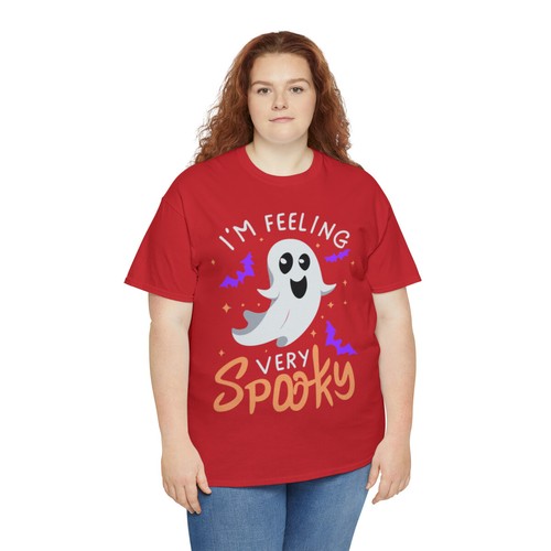 I'm Feeling Very Spooky Halloween Graphic Tee Shirt, S-5XL - Bild 44 von 49