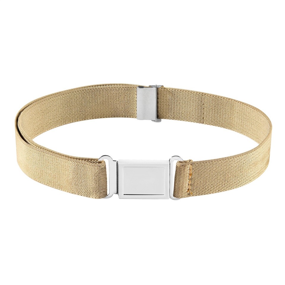 Kids Adjustable Elastic Stretch Belt – No Buckle, One Size Fits Toddler Boys & Girls