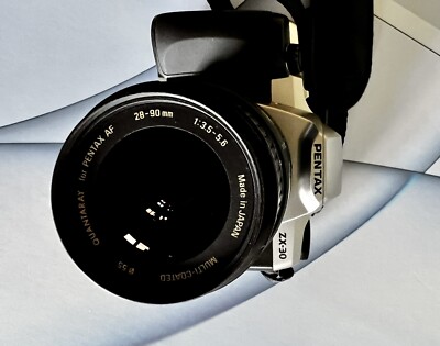 Vintage PENTAX ZX-30 / 28-90 mm Film Photography Camera w
