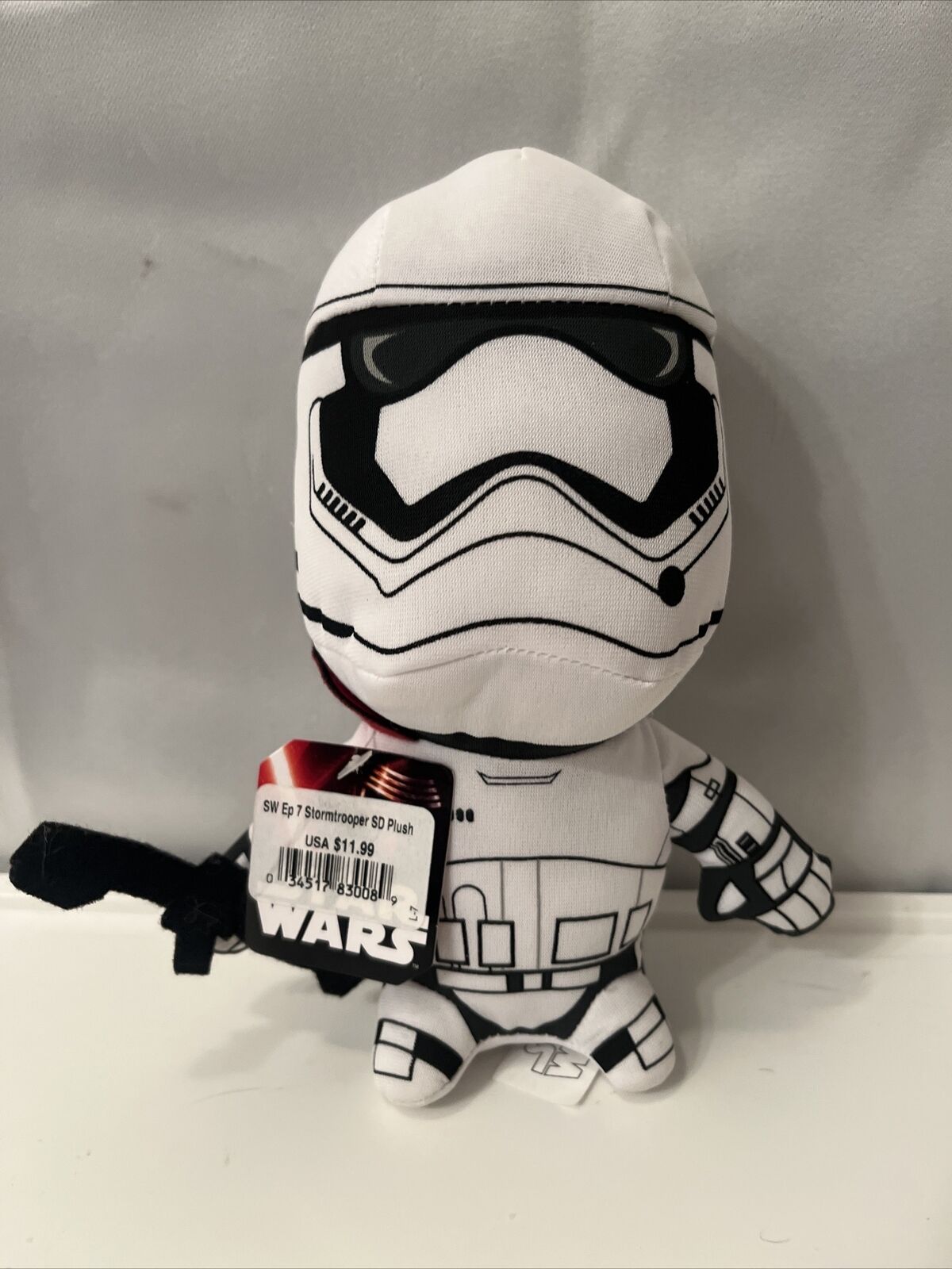 Star Wars Stormtrooper Plush Super Deformed Style 7" Comic Images New W Tag