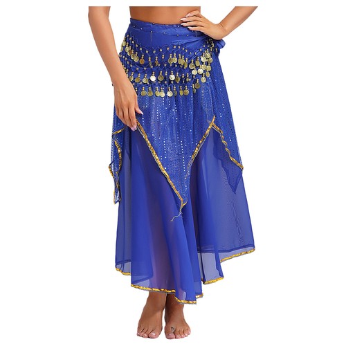 Women Suit Belly Dance Sets Stage Show Outfit Beaded Dancewear Rhinestones Club - Picture 50 of 86