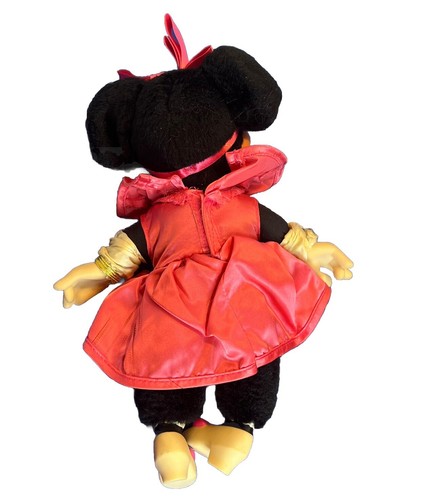 VTG Disney Productions Minnie Mouse Applause With Pink Dress Plush Toy 10” - Picture 2 of 3