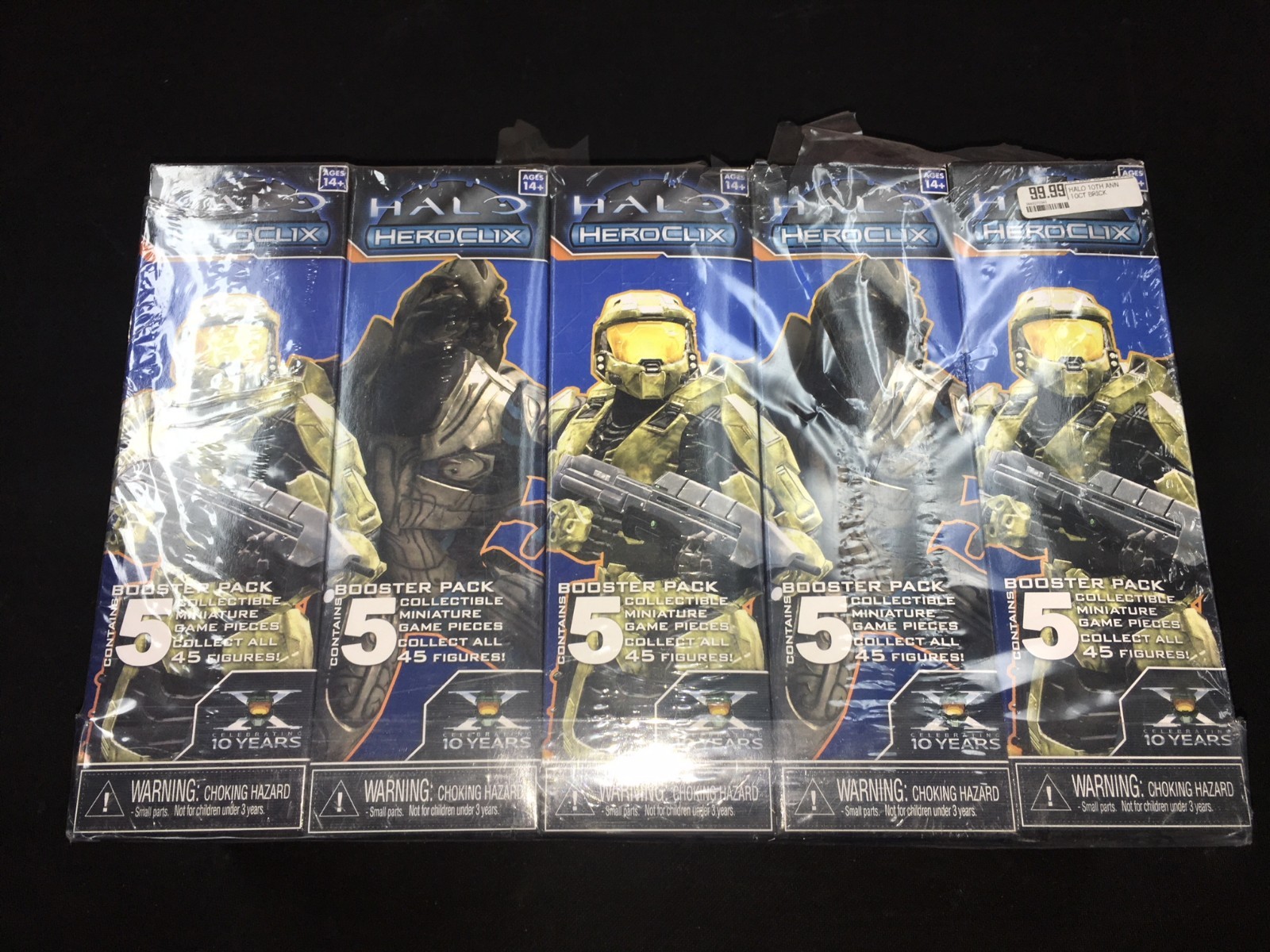 Halo Heroclix 10th aniversario 10 Pantalla De Ladrillo Refuerzo parcialmente Sellado Nuevo Halo Heroclix 10th aniversario 10 Pantalla De Ladrillo Refuerzo parcialmente Sellado Nuevo