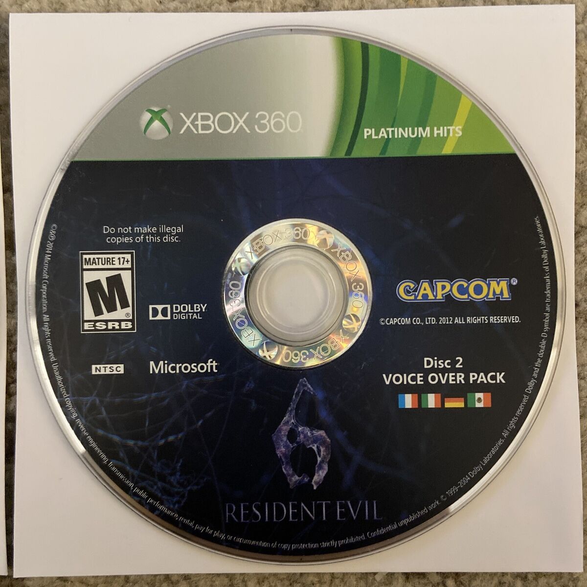 Resident Evil Gold Edition - XBOX 360 Game 1 Owner Mint Disc COMPLETE  Horror