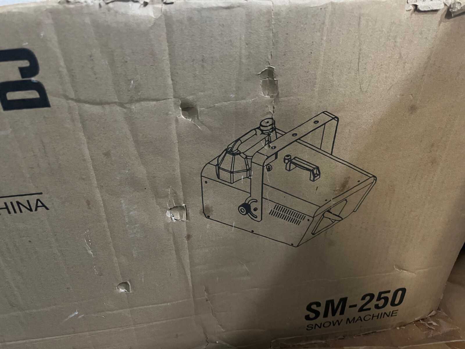 CHAUVET DJ Snow Machine SM250 eBay
