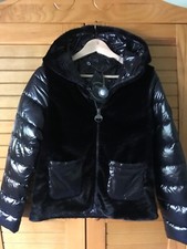 Barbour B. Plat Solar Gas Jacket, Black, Size Uk 8, Bnwt