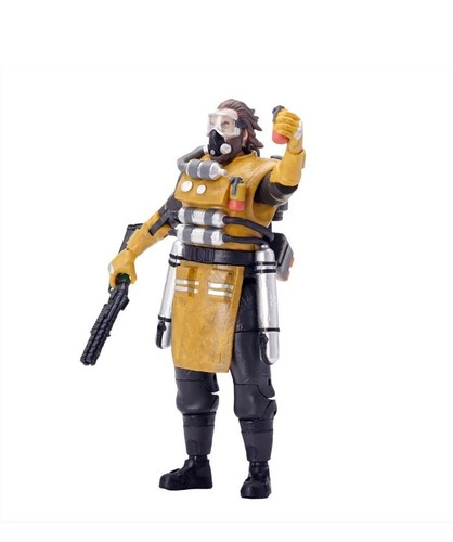 Figura de acción cáustica Apex Legends 6" Wave 4 Jakks Pacific juguete nueva - Imagen 4 de 6