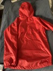 new wind and waterproof lite weight youth boys jacket size 14-16 color red — photo 4